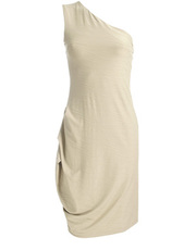 Cielista sukienka z drapowaniem DOTS 42742