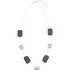 Naszyjnik Fashion Jewellery 10145 silver-green