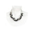 Naszyjnik Fashion Jewellery 13781 silver-black