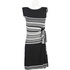 Sukienka IMPERIAL A600A951 bianco-nero
