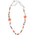 Naszyjnik Fashion Jewellery 14037 orange-flower
