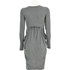 Sukienka DOTS 42404 grey sweater