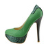 Półbuty Sugarfree Shoes Phoebe green