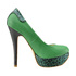 Półbuty Sugarfree Shoes Phoebe green