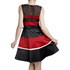 Sukienka Desperado London 6141 red-black