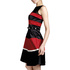 Sukienka Desperado London 6141 red-black