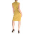 Sukienka DOTS 42606 mustard