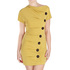 Sukienka DOTS 42468 mustard