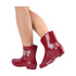 Kalosze Mel Ankle Boots Sp 32051 red-pink