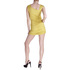 Sukienka DOTS 42424 mustard