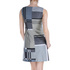 Sukienka DOTS 43102 black-grey