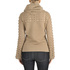Sweter z ażurowymi rękawami Nougat NL1206 hazelnut