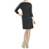 Elegancka sukienka z kaszmirem Nougat NL1300S black