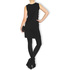 Sukienka z frędzlami Rabarbar R4-031 black
