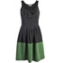 Dziewczęca sukienka Lavand 124C34-2-1 green