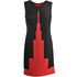 Sukienka Rabarbar R4-050 red-black