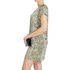 Sukienka w wężową łuskę Charlise TBR503 gold