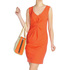 Sukienka DOTS 45377 orange