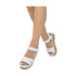 Gumowe sandały na platformie Coolway Saila 10763820-WHI700 white