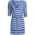 Sukienka w paski DOTS 4SU3 grey-blue