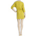 Musztardowa sukienka DOTS 4SU3 mustard
