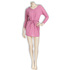 Dzianinowa sukienka DOTS 45537 grey-pink