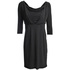 Sukienka z drapowaniem DOTS 45205 black