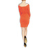 Neonowa sukienka DOTS 45205 orange