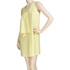 Sukienka z falbaną DOTS 45601 yellow