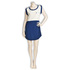 Sukienka w marynarskim stylu Compania Fantastica SP13LEO09 azul