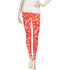 Neonowe legginsy DOTS 54444 pink-orange