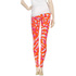 Neonowe legginsy DOTS 54444 pink-orange
