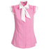 Czarująca koszula z plisami DOTS 22302 pink