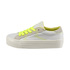 Sneakersy Bronx Fellow 65026 white-neon-yellow