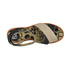 Zamszowe sandały z paskiem wokół kostki FLY London Punch Pati P500395003 lt grey-black-orange-sand