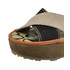 Zamszowe sandały z paskiem wokół kostki FLY London Punch Pati P500395003 lt grey-black-orange-sand