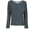 Melanżowy sweterek Broadway 60100933 dark grey