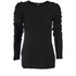 Transparentna bluzka DOTS 12613 black
