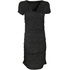 Dzianinowa sukienka DOTS 42103 black-silver