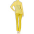 Drapowany sweter DOTS BU-009B yellow