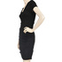 Drapowana sukienka DOTS 42103 black