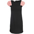 Sukienka z plisowanymi rękawkami Campania Fantastica FA13KIT05 black