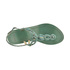 Płaskie turkusowe sandały Bronx Jori 84049 turquoise green