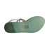 Płaskie turkusowe sandały Bronx Jori 84049 turquoise green
