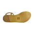 Skórzane sandały Bronx Jori 84076 dark yellow
