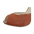 Zamszowe sandały z paskiem wokół kostki Bronx Juna 84086 red brown-old bronze