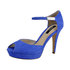 Kobaltowe sandały Bronx Seven 84056 blue
