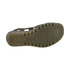 Skórzane sandały na koturnie FLY London Orange Otto P500289007 dk brown