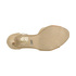 Pastelowe sandały na szpilce Buffalo Sharen 312339 nude