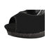 Sandały na brokatowej szpilce Buffalo Ronnie 21621X-573 black